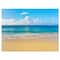 Designart - Calm Beach and Tropical Sea - Photography Canvas Art Print